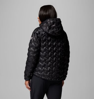 Women's Alpine Crux IV Down Hooded Jacket, Color: Black, image 3