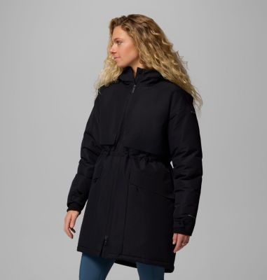 Women's Juniper Ridge III Down Parka, Color: Black, image 8