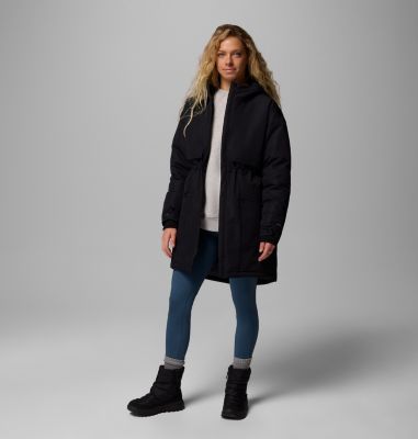 Women's Juniper Ridge III Down Parka, Color: Black, image 6