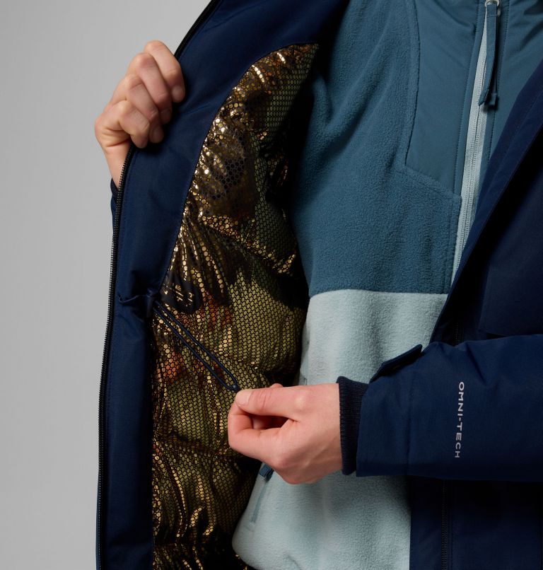 Women's Juniper Ridge III Down Parka, Color: Collegiate Navy, image 6