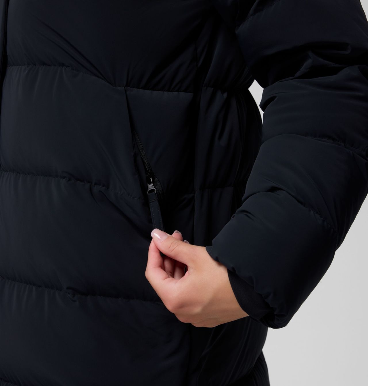 Women's Amaze Puff™ Long Hooded Jacket 12