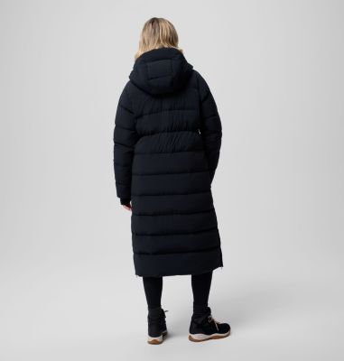 Women's Amaze Puff Long Hooded Jacket, Color: Black, image 11