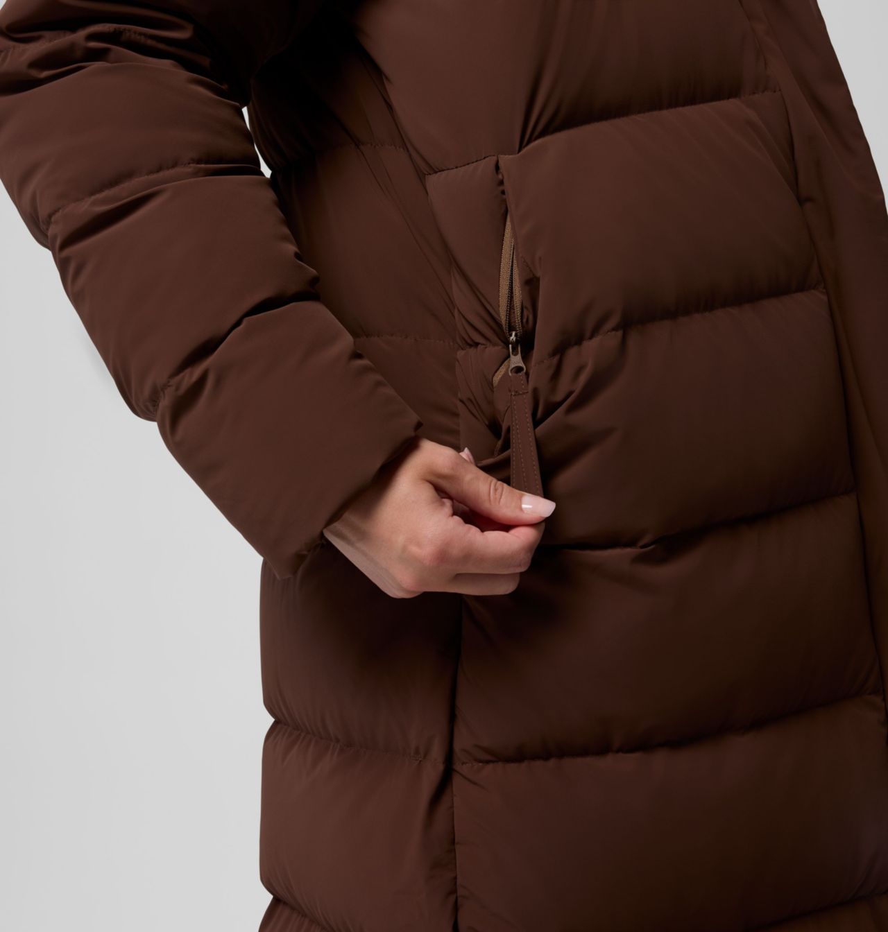 Women's Amaze Puff™ Long Hooded Jacket 12