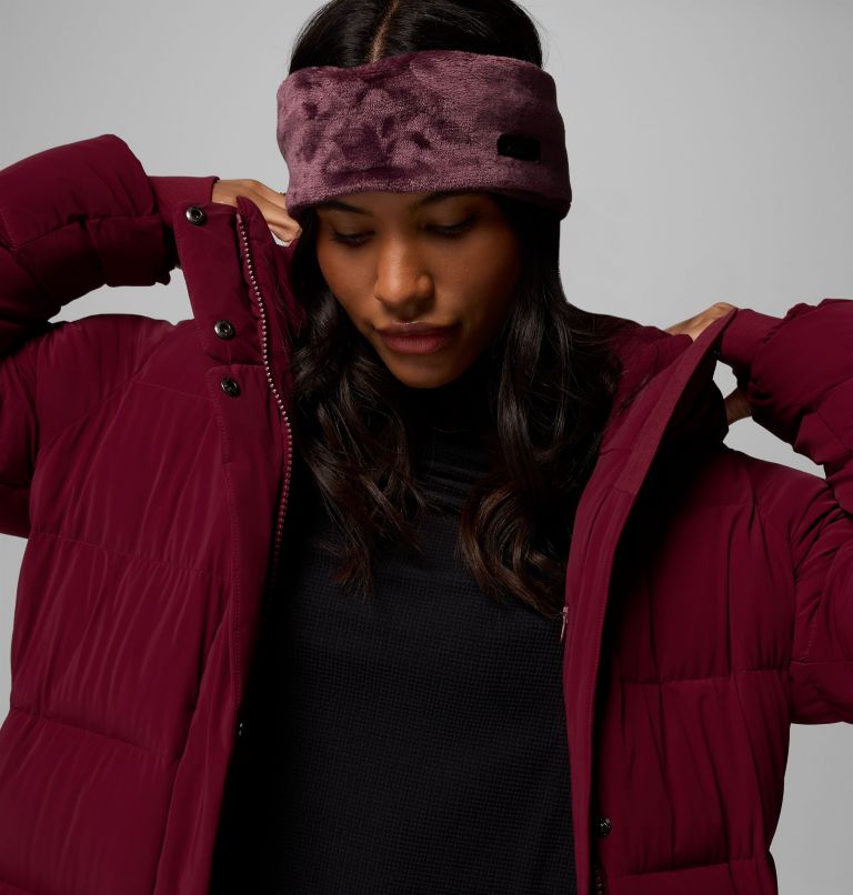 Amaze Puff Long Hooded Jacket | 624 | XXL, Color: Rich Wine, image 16