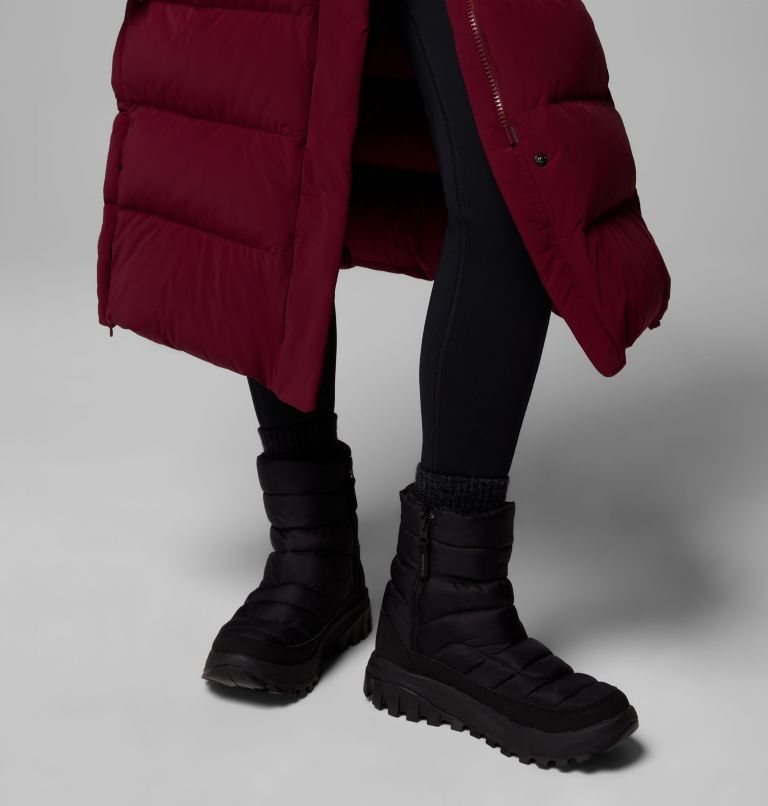 Amaze Puff Long Hooded Jacket | 624 | XXL, Color: Rich Wine, image 17