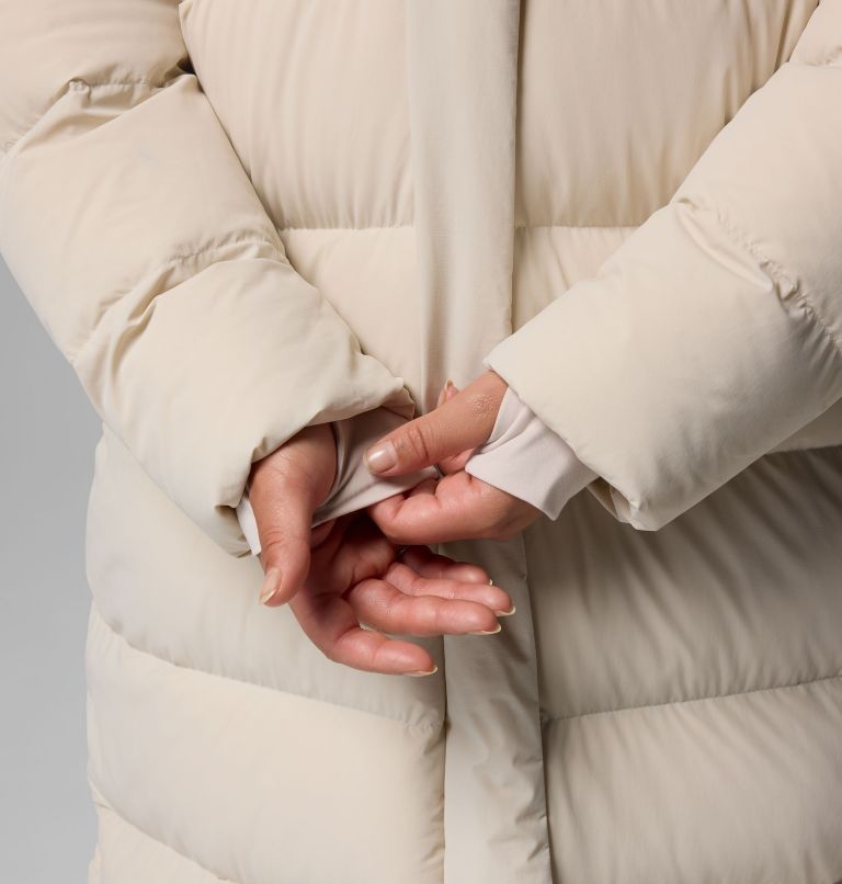 Amaze Puff Long Hooded Jacket | 278 | 1X, Color: Dark Stone, image 13