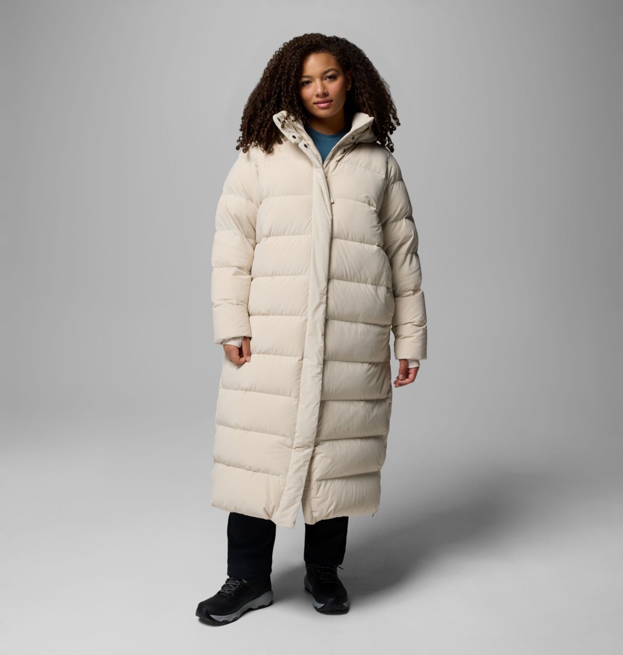 Women's Amaze Puff™ Long Hooded Jacket - Plus Size 5