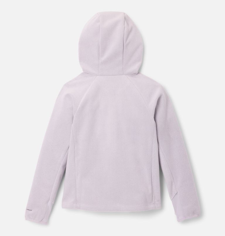 Youth Unisex Arctic Peak Hooded Technical Fleece Jacket, Color: Lavender Pearl, image 2