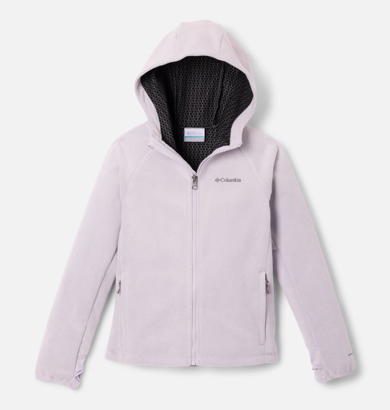 Youth Unisex Arctic Peak Hooded Technical Fleece Jacket, Color: Lavender Pearl, image 1