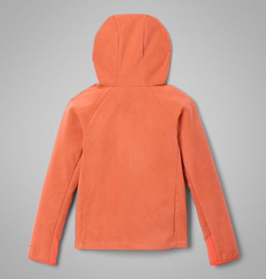 Kids' Arctic Peak Hooded Full Zip Jacket, Color: Zing, image 2