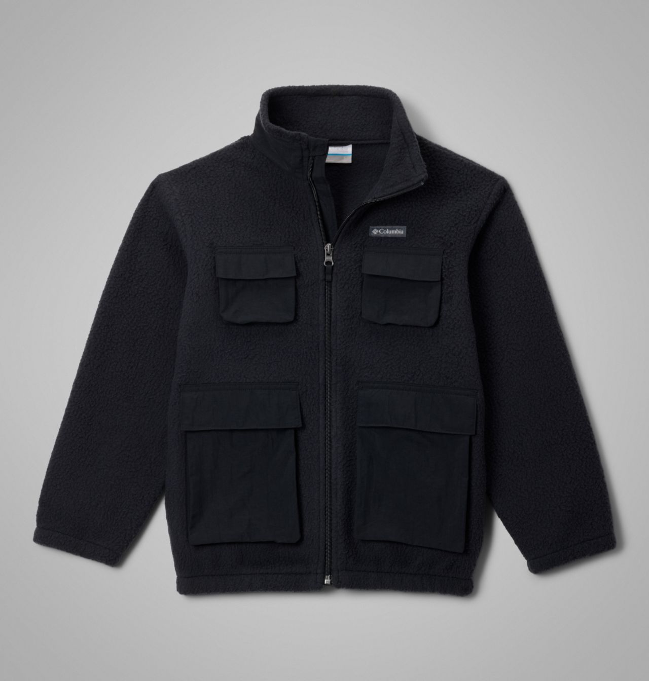 Kids' Jasper Ridge™ Pebbled Fleece Full Zip Jacket | 010 | L 1