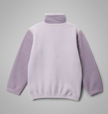 Jasper Ridge Pebbled Fleece Jacke Unisex für Jugendliche, Color: Lavender Pearl, Shale Purple, image 4
