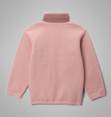 Jasper Ridge Pebbled Fleece Jacke Unisex für Jugendliche, Color: Eraser Pink, Fig, image 8
