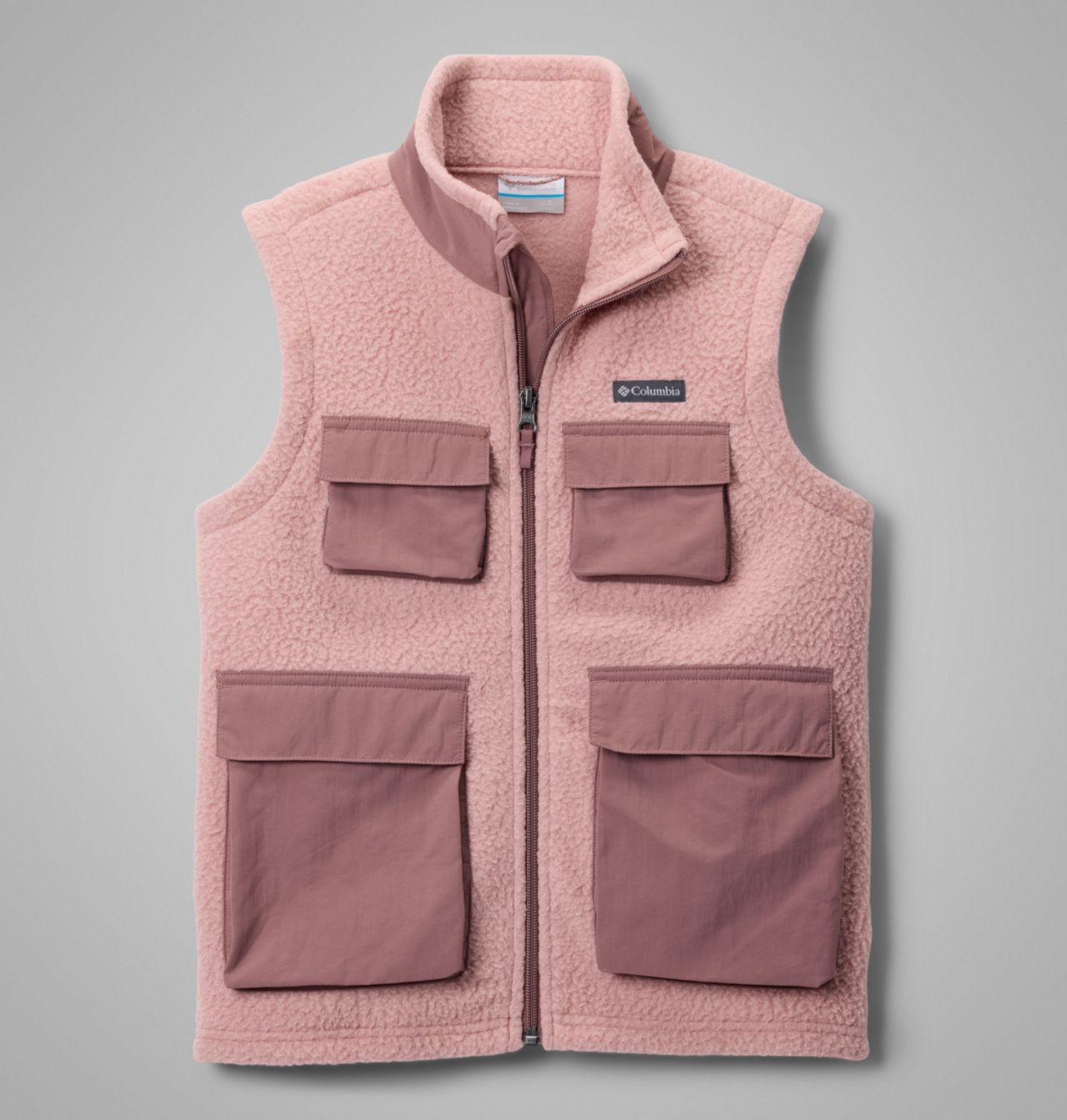 Kids' Jasper Ridge™ Pebbled Fleece Vest 1