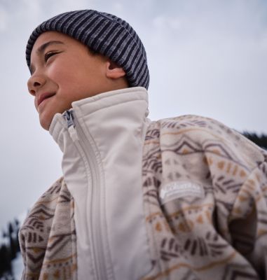 Sequoia Grove Fleece Jacke mit Print Unisex für Jugendliche, Color: Dark Stone Horizons, Dark Stone, image 5