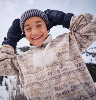 フリースジャケット No.0450 P pattern fleece hood JK (3color) Girls' Fleece | Columbia Sportswear