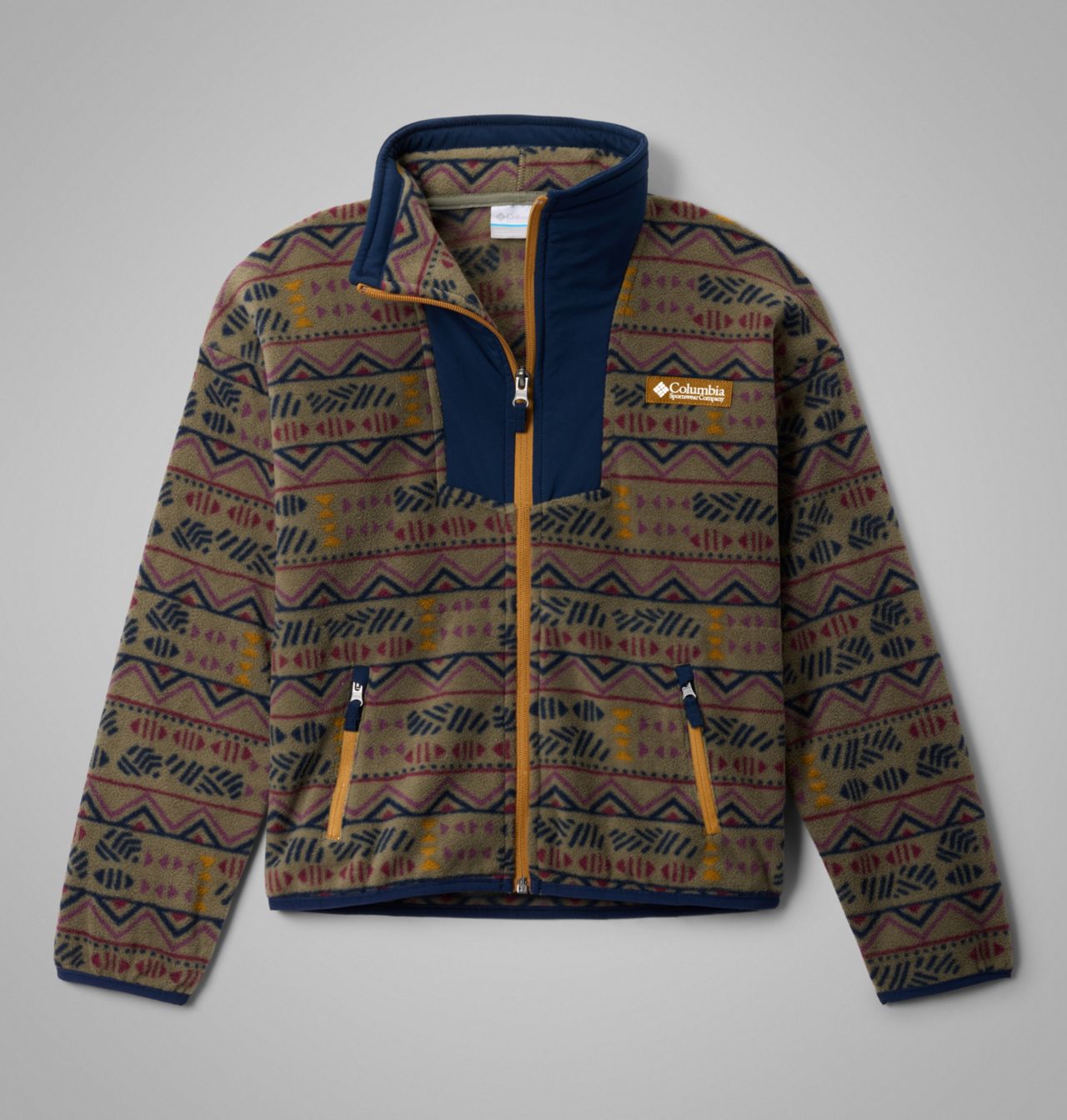 Kids' Sequoia Grove™ Printed Full Zip Fleece | 397 | XS 1
