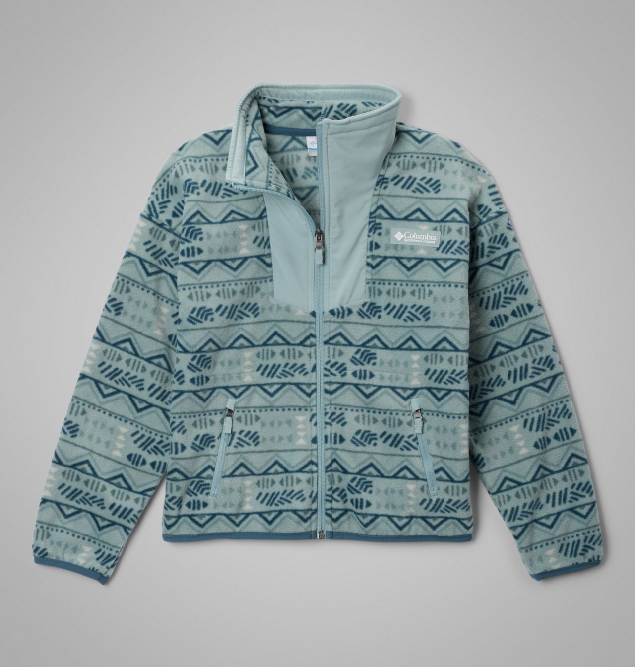 Kids' Sequoia Grove™ Printed Full Zip Fleece | 461 | L 1