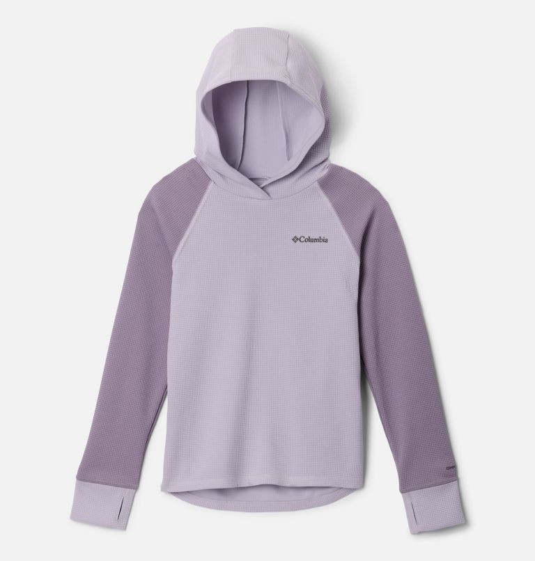 Kids' Tech Trail Utility Warm Hoodie, Color: Lavender Pearl, Shale Purple, image 1