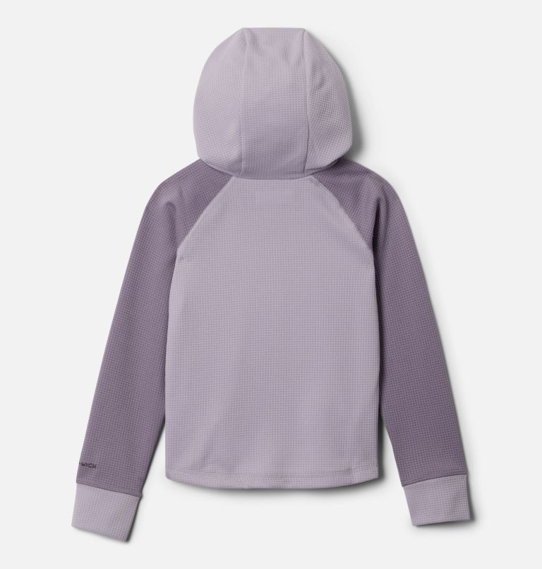 Toddler Tech Trail Utility Warm Hoodie, Color: Lavender Pearl, Shale Purple, image 2