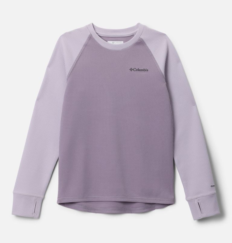 Tech Trail Utility Warm Long Sleeve | 554 | S, Color: Shale Purple, Lavender Pearl, image 1