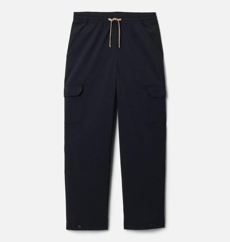 Kids' Tech Trail Utility Pants, Color: Black, image 1