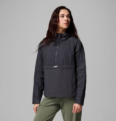 Women's PFG Uncharted II Insulated Anorak, Color: Shark, image 4