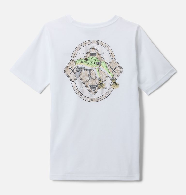 PFG Surf Monster SS Tee | 100 | XXS, Color: White, image 1