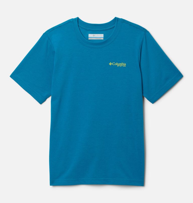 PFG Surf Monster SS Tee | 462 | S, Color: Blue Echo, image 2