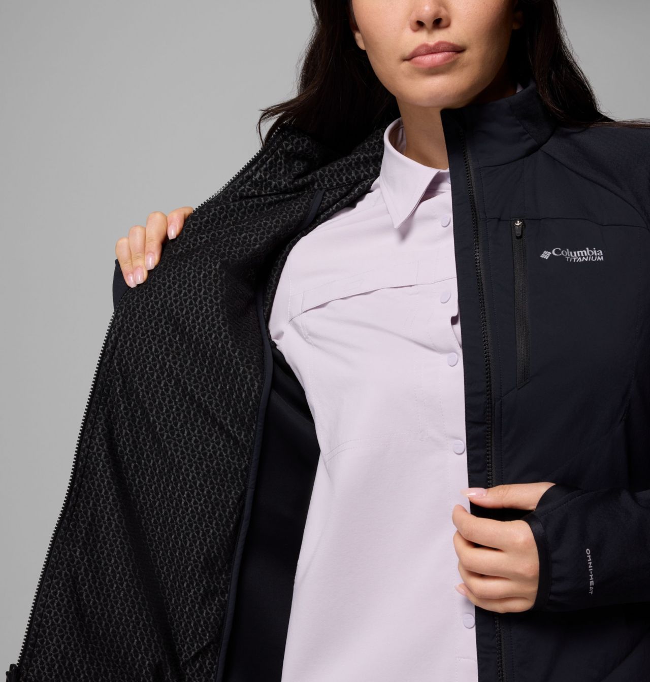 Women's Arctic Crest™ Hybrid Full Zip Jacket 7