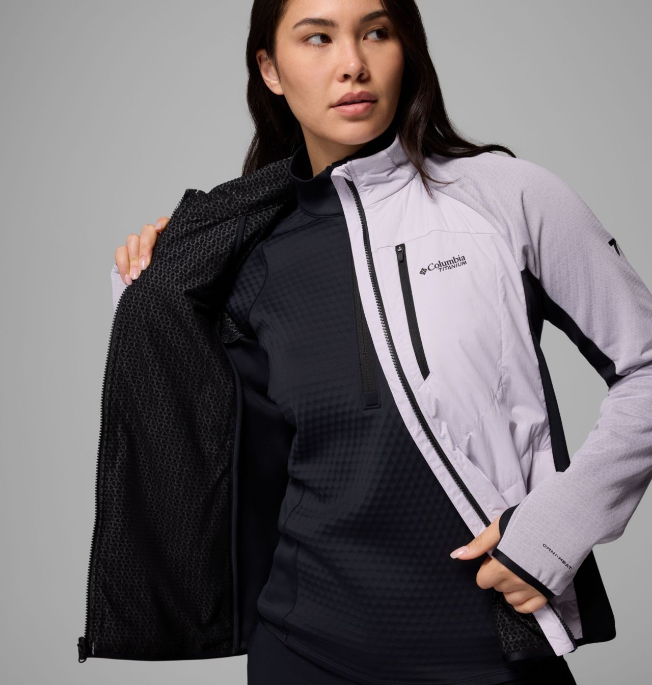 Women's Arctic Crest™ Hybrid Full Zip Jacket 7