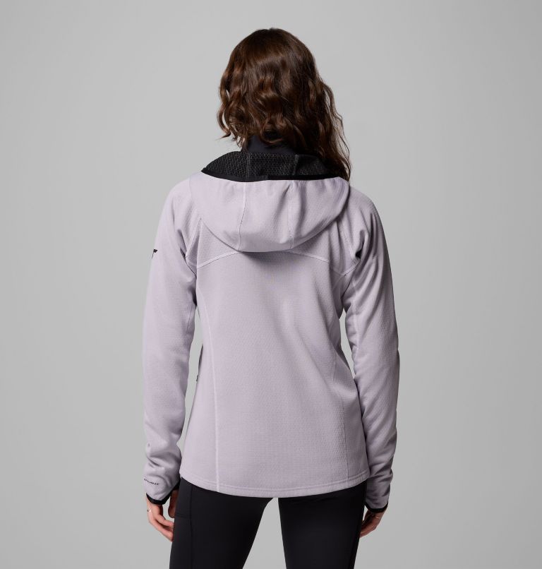 Arctic Crest Bonded Full Zip | 551 | S, Color: Lavender Pearl, Black, image 3