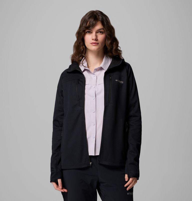 Chaqueta de forro polar técnica Arctic Crest para mujer, Color: Black, image 5