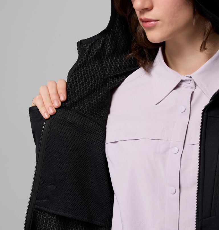 Chaqueta de forro polar técnica Arctic Crest para mujer, Color: Black, image 6