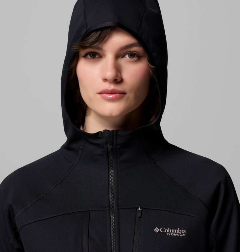 Chaqueta de forro polar técnica Arctic Crest para mujer, Color: Black, image 7
