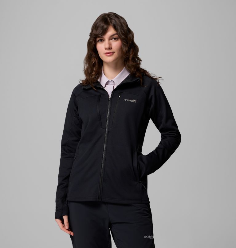 Chaqueta de forro polar técnica Arctic Crest para mujer, Color: Black, image 1