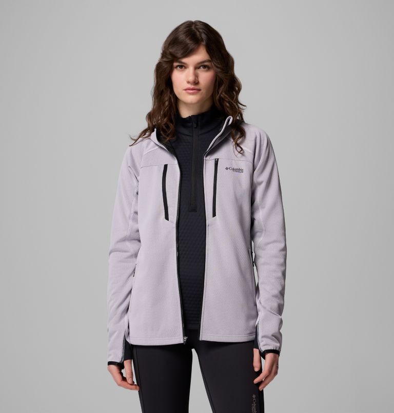 Chaqueta de forro polar técnica Arctic Crest para mujer, Color: Lavender Pearl, Black, image 5