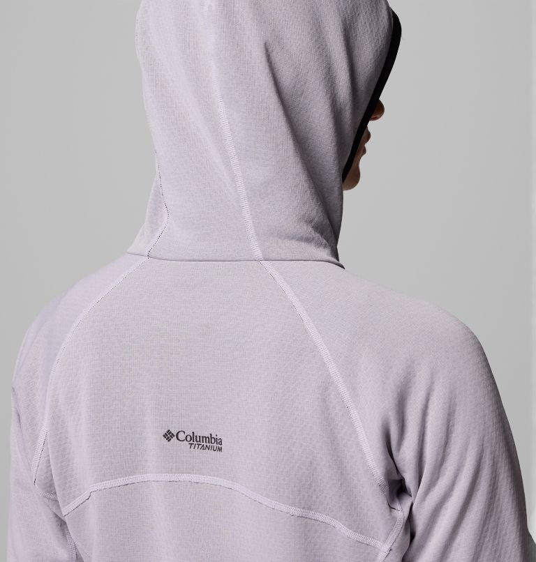 Chaqueta de forro polar técnica Arctic Crest para mujer, Color: Lavender Pearl, Black, image 9