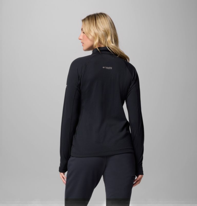 T-shirt Technique Manches Longues DriVenture Femme, Color: Black, image 3