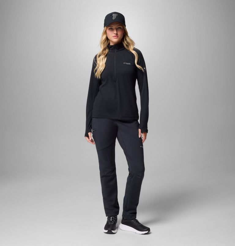 T-shirt Technique Manches Longues DriVenture Femme, Color: Black, image 2
