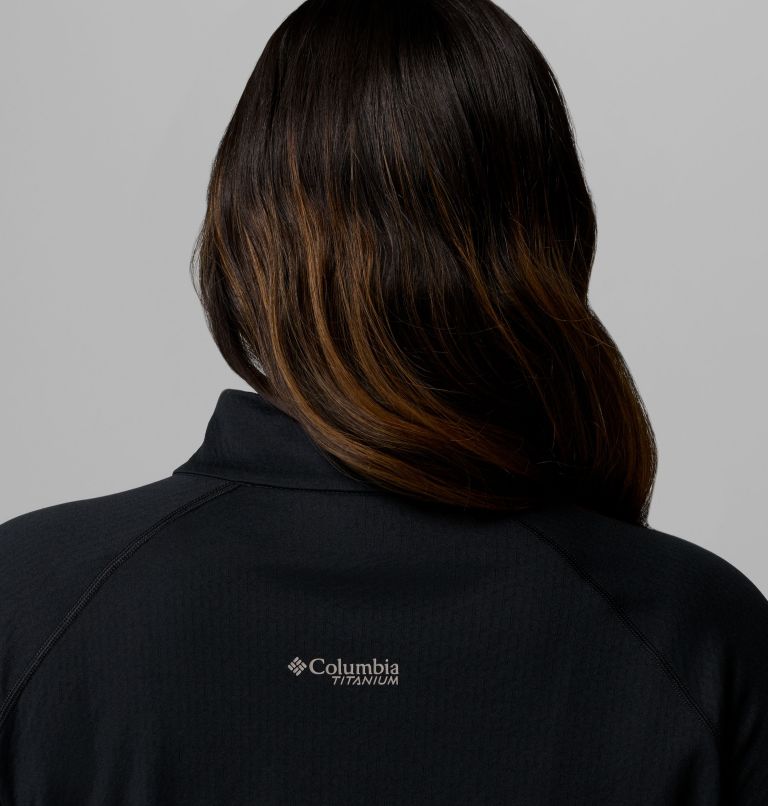 Women's DriVenture Half Zip Shirt - Plus Size, Color: Black, image 8