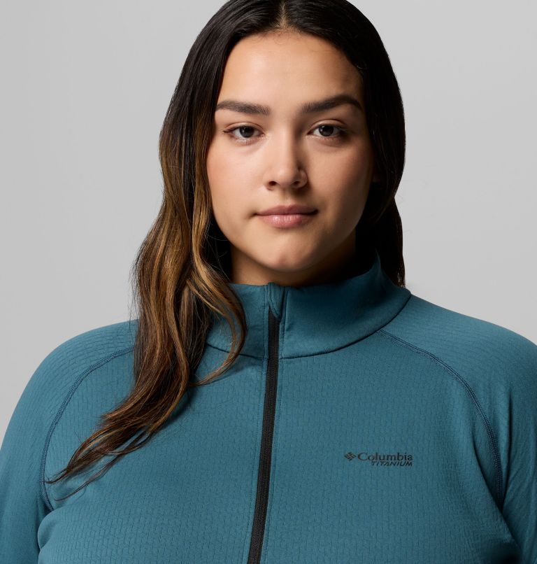 DriVenture Half Zip | 429 | 3X, Color: Everblue, Black, image 6