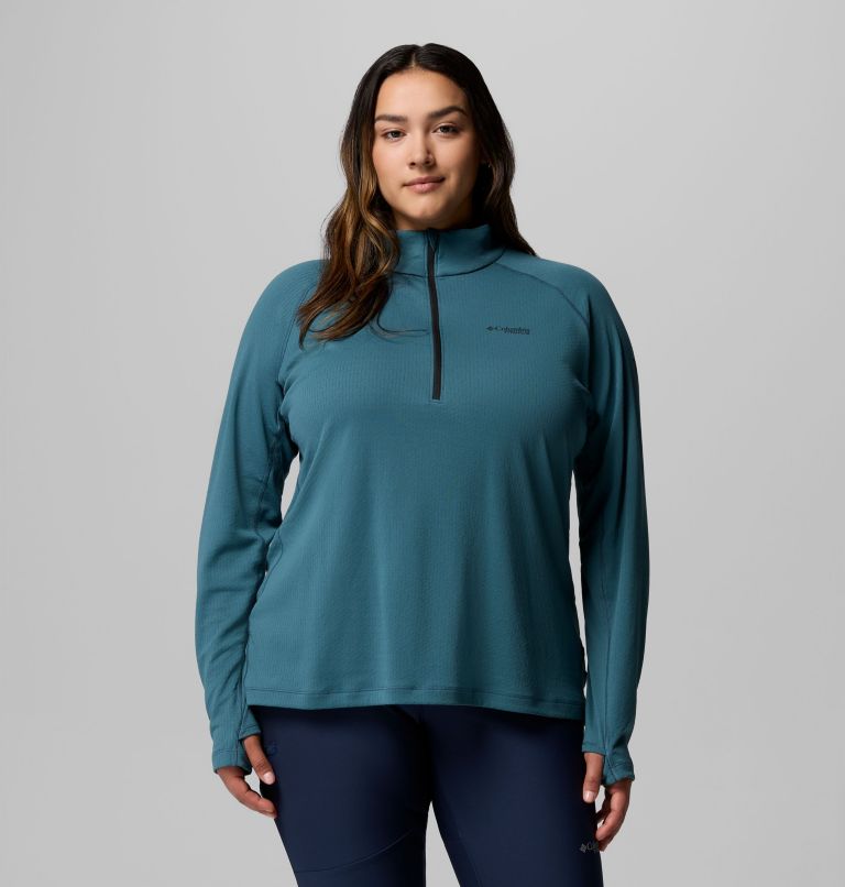 DriVenture Half Zip | 429 | 3X, Color: Everblue, Black, image 1