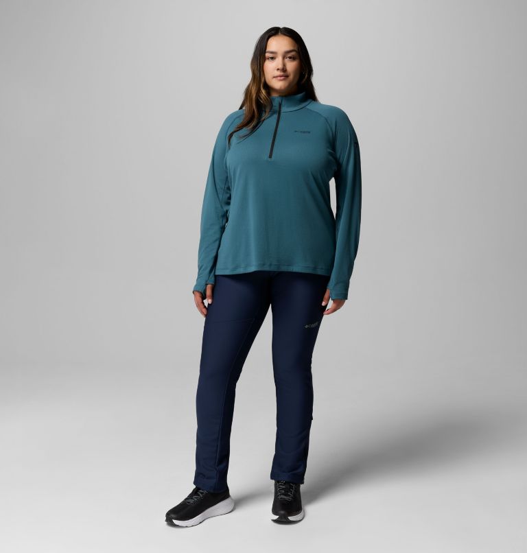 DriVenture Half Zip | 429 | 3X, Color: Everblue, Black, image 2