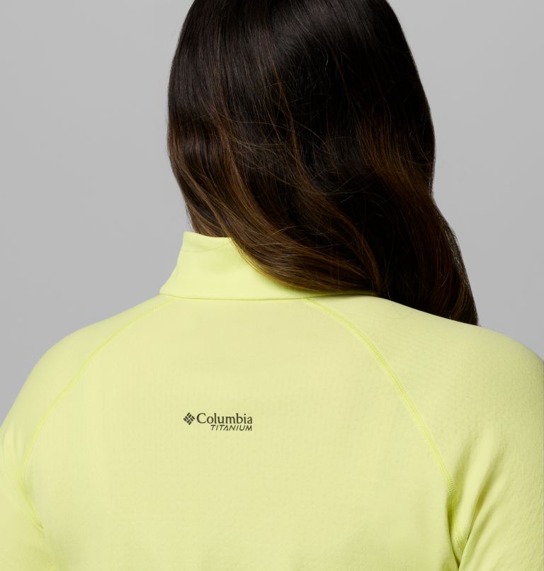 Women's DriVenture Half Zip Shirt - Plus Size, Color: Neon Light, White, image 6