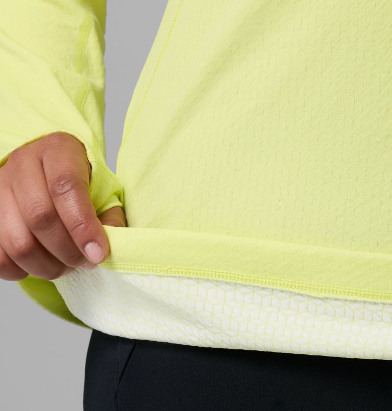Women's DriVenture Half Zip Shirt - Plus Size, Color: Neon Light, White, image 8