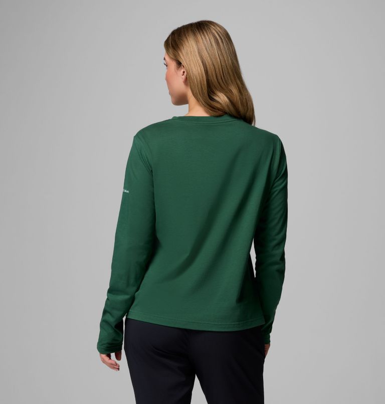 T-shirt Graphique Manches Longues Rolling Bend Femme, Color: Rain forest, Amazing Heights, image 3