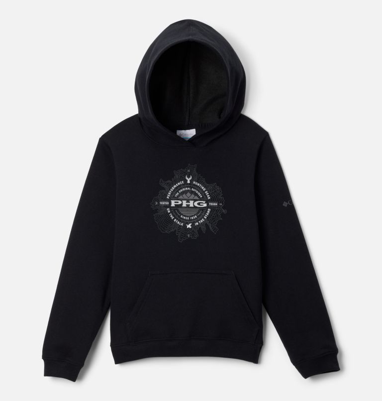 Boys' PHG Top Hunt Hoodie, Color: Black, image 1