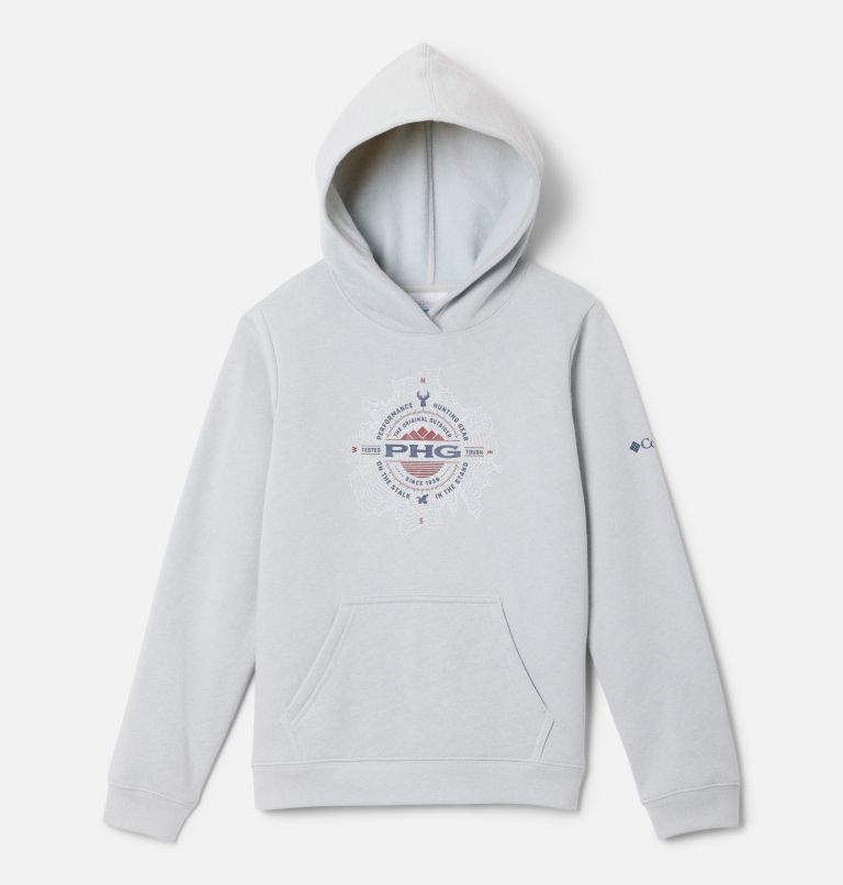 Boys' PHG Top Hunt Hoodie, Color: Cool Grey, image 1