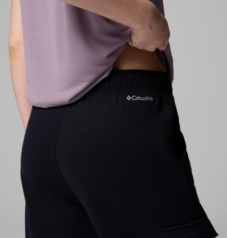 Women's Aldermore Fleece Cargo Pants, Color: Black, image 7